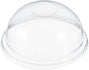 Dart Container - Clear Dome Lid No Hole fits TP9, TP12, TP16, P20 Plastic Cups, 1000/cs - DNR662