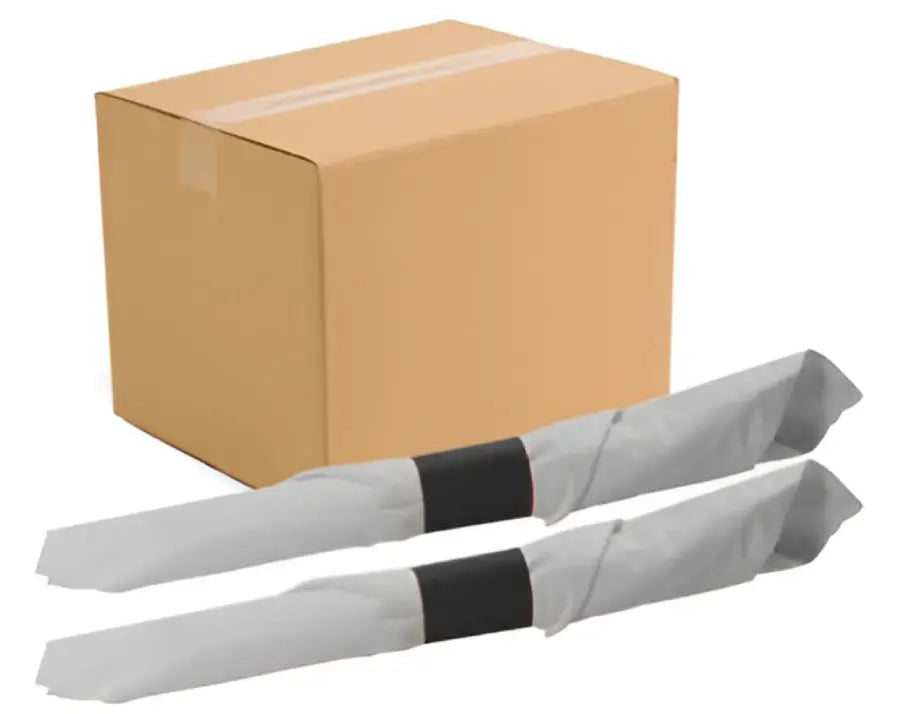 A1Paper - 4.5",  2.5 M Black Napkin Bands, 2500/Pk - 395516