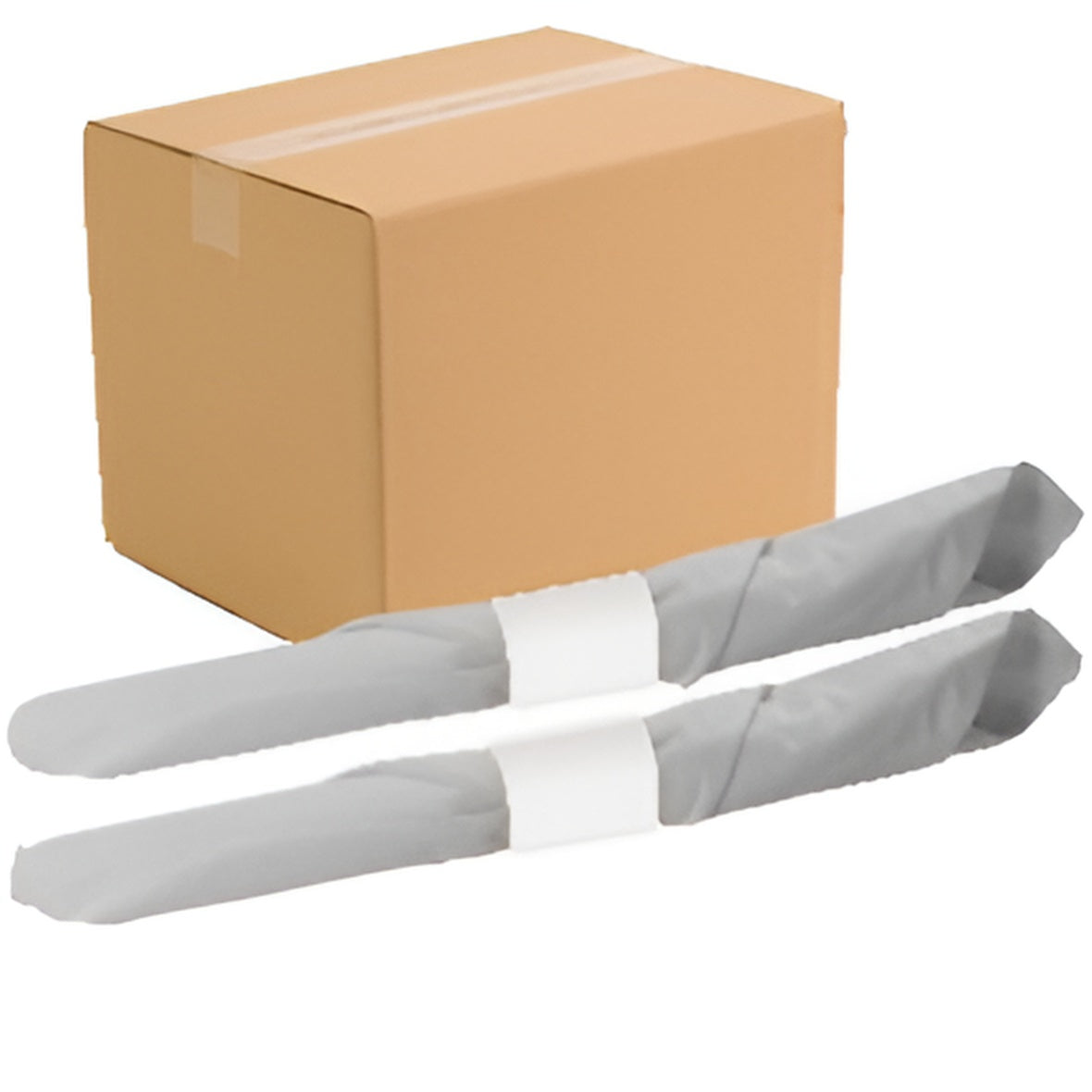 A1Paper - 4.5",  2.5 M White Napkin Bands, 2500/Pk - 395511
