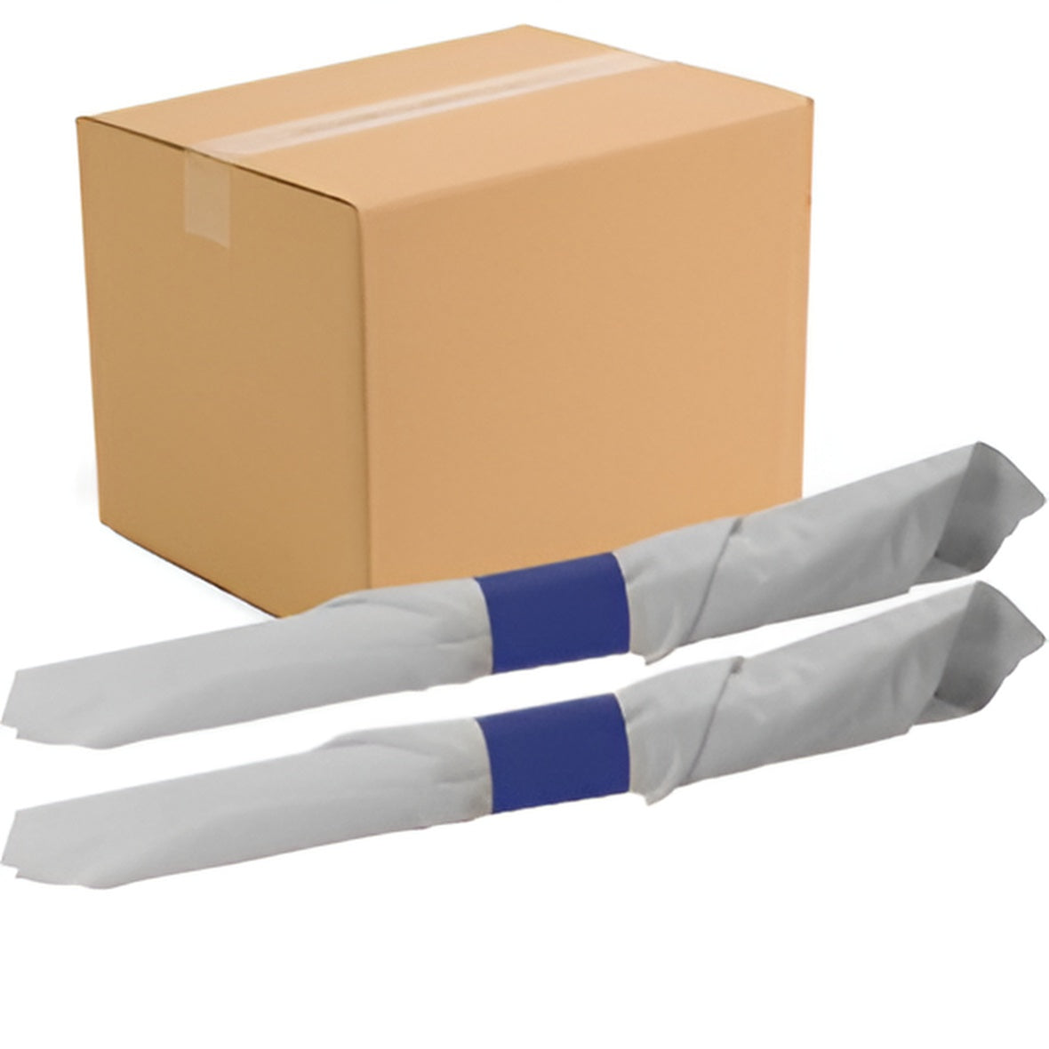 A1Paper - 4.5", 2.5 M Blue Napkin Bands, 2500/Pk - 395503