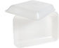 Dyne-A-Pak Inc. - 8.25" x 5.75" x 1" 2/2D White Foam Meat Trays, 500/Cs - 2010020W00