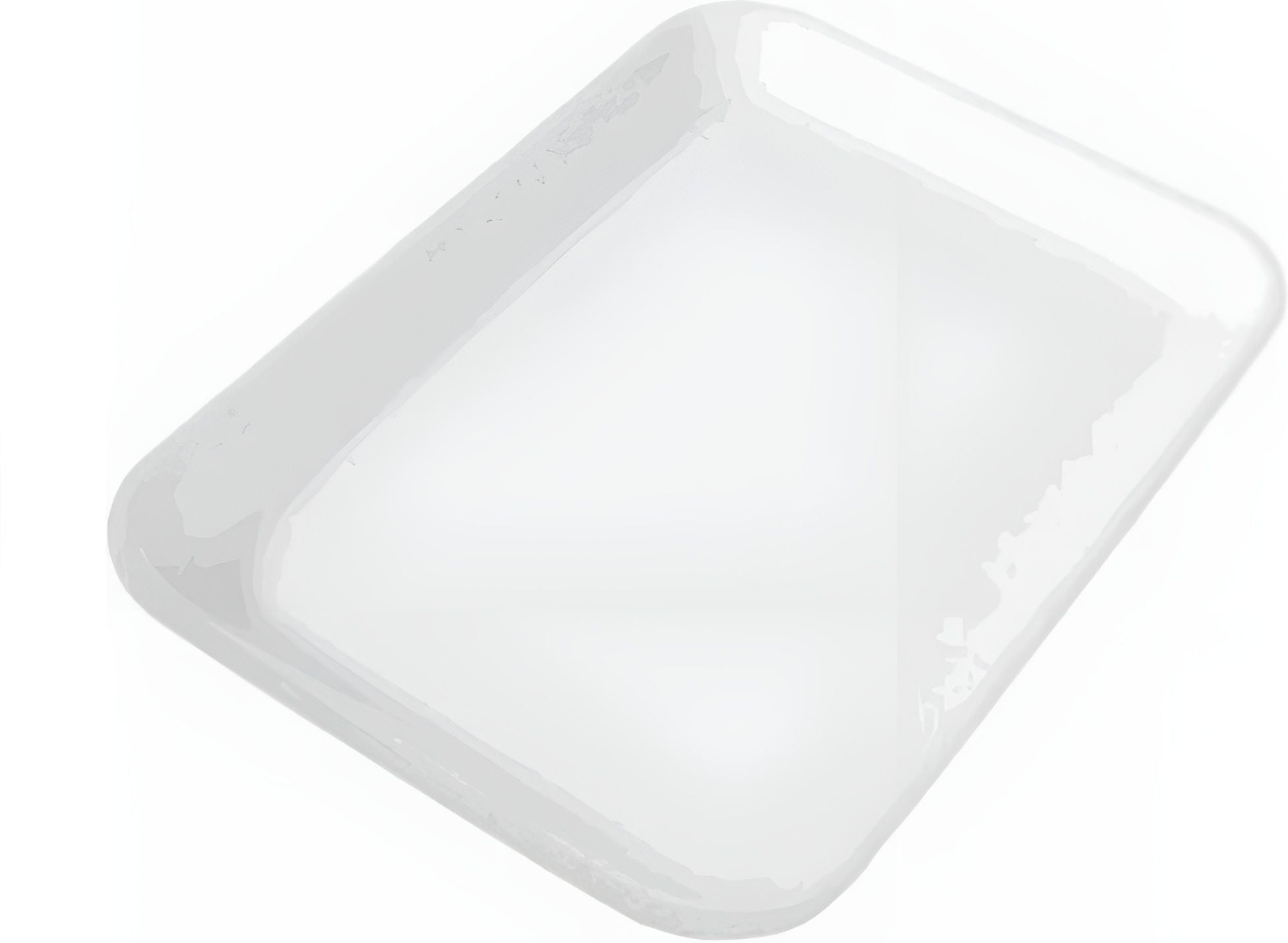 Dyne-A-Pak Inc. - 8.25" x 5.75" x 0.62" 2S/32 White Foam Meat Trays, 500/Cs - 201002SW00