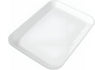 Dyne-A-Pak Inc. - 8.25" x 5.75" x 0.62" 2S/32 White Foam Meat Trays, 500/Cs - 201002SW00