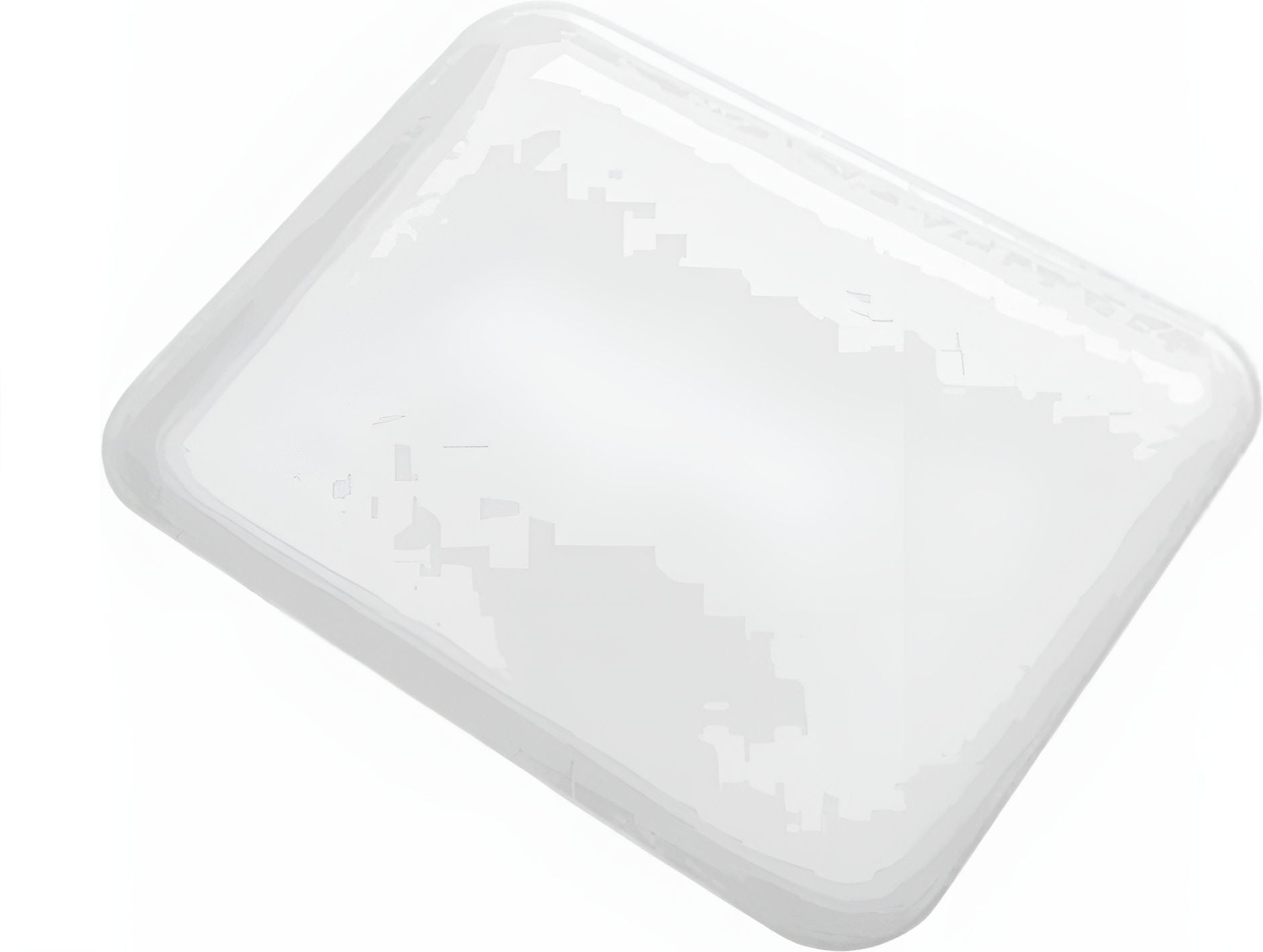 Dyne-A-Pak Inc. - 9.25" x7.25" x.625" 34/4S White Foam Meat Trays, 500/Cs - 2010340W00