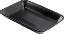 Dyne-A-Pak Inc. - 8.25" x 5.75" x 1" 2/2D Black Foam Meat Trays, 500/Cs - 2010020N00