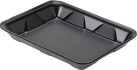 Dyne-A-Pak Inc. - 9.125" x 7.125" x 1.25" 4D Black Foam Meat Trays, 500/Cs - 201004DN00